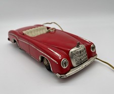 HUKI Mercedes 220S Cabrio Blechspielzeug alt Electro 5/12 Restaurationsobjekt