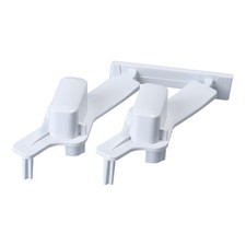 Bauknecht Whirlpool Tastenkappe weiß Start 2-fach Waschmaschiene 481071425341