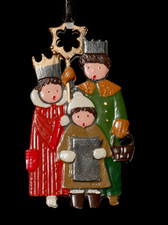 Christbaumschmuck aus Zinn