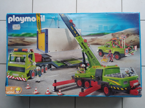 4084 playmobil baustelle - 4084,