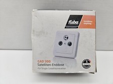 Fuba SAT GAD 300 Satelliten-Enddose weiß mit Abdeckung