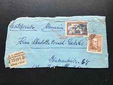 Brief/Paket-Auschnitt von La