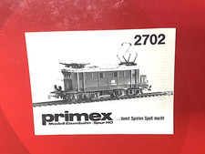 Märklin / primex  2702       --  ANLEITUNG   --     F/ 7