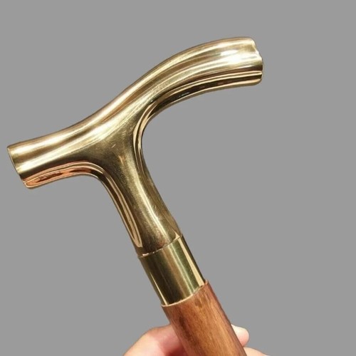 Vintage holz gehstock antik - holz,