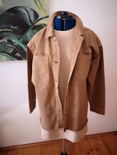 Jacke Hemd Weste Shacket Hemdjacke s.oliver Gr. S/ M/ L Braun Oversized Boho 