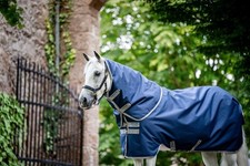 Horseware Amigo® Ripstop 900D Plus Turnout (0g Light) navy mit Halsteil