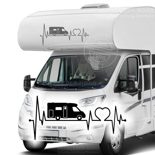 Herzschlag wohnmobil 100cm - wohnmobil,