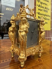 Tischuhr Reisewecker Bronze