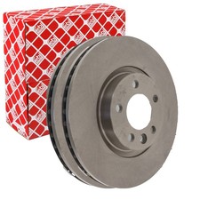 2X FEBI BREMSSCHEIBEN Ø333mm VORNE PASSEND FÜR VW CALIFORNIA MULTIVAN