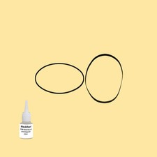 Riemen Öl = Kit 5 für Tandberg TCD 420 Cassette Deck