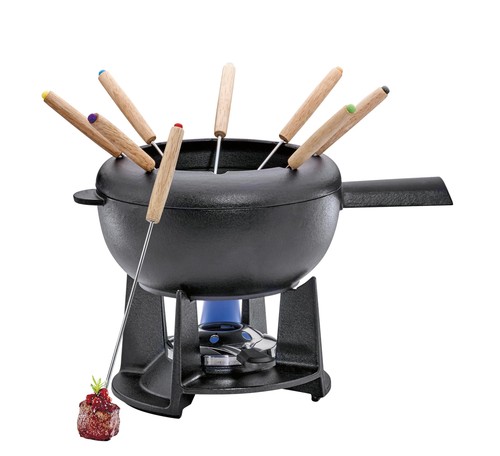 Spring fondue set saas - spring, fondue-set