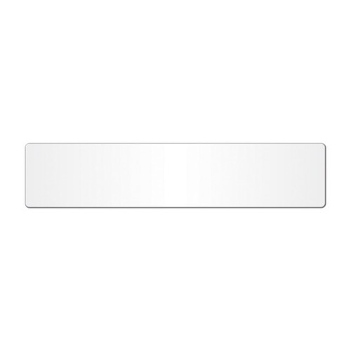 Klar acryl nummernschild - x,