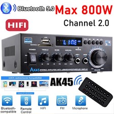 Ak45 Bluetooth Verstärker HiFi Stereo Amplifier 2 Kanal Mini Audio Verstärker