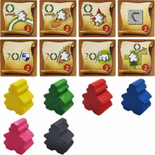 Carcassonne Ersatzteile - Die Depeschen Mini Erweiterung "neues Design"