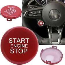 Start Stop Knopf Abdeckung Blende Rot passend für Alfa Romeo Giulia BJ ab 2016>