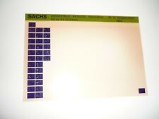 SACHS Ersatzteilliste Microfiche Original Kleinkraftrad KX50 KX50 Classic 05/97