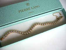 Pierre Lang Tennisarmband Smile Armband gold GO Zirkonia  OVP