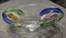 Glasschale Böhmischen Glas