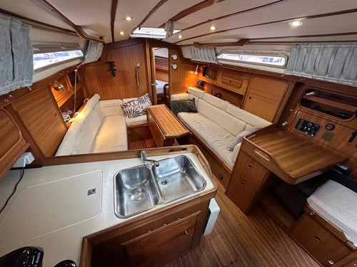 Bavaria segelyacht teak - 34,