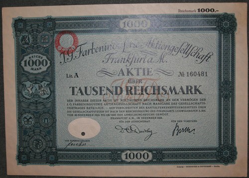Farbenindustrie - i., g.