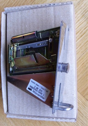 Schräg münzprüfer dm - 2,
