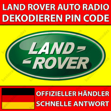 ✅LAND ROVER RADIO DEKODIEREN