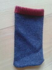 Handytasche Stoff  dehnbar 12 x 6,5 cm Schutzhülle Handy Tasche Handysocke      