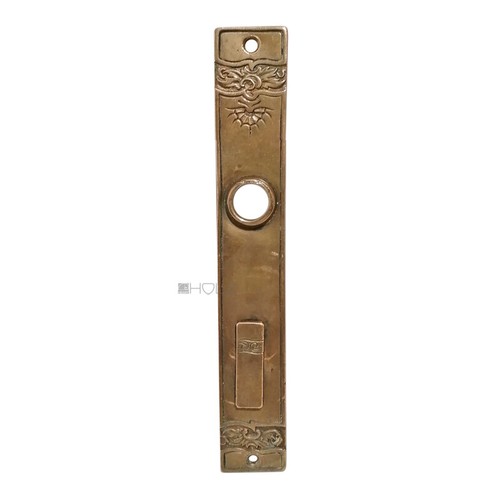 Langschild jugendstil alt guss - alt,