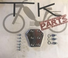 Hercules Prima M P 2 3 4 5 S Adapter Platte Anhängerkupplung Tuning CNC gefräst