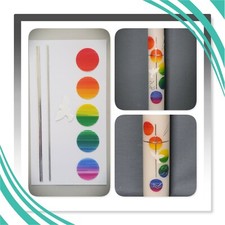 🌈 Bastel-Set für Taufkerzen / Kommunionkerzen 🌈 - Kerzen selber gestalten ! 01
