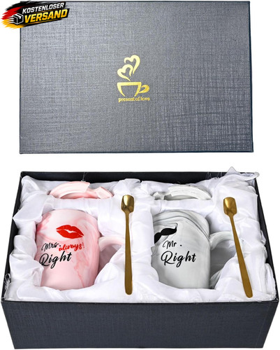 Kaffeetassen set für paare - set,