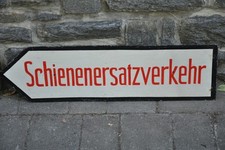 Altes Blechschild Reichsbahn