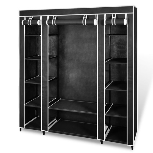 Stoffschrank mit fächern - stoffschrank,
