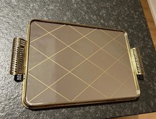  Altes Spiegel Serviertablett