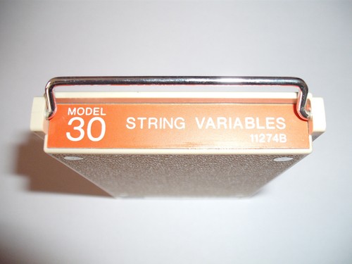 String variable modul no - 30,