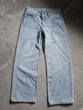 Levi´s SUPERLOW Baggy Jeans Hose low Rise weites Bein hellblau W29 L34 Neu!