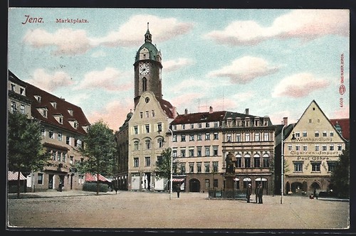 Jena das rathaus auf - auf, dem