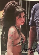 Amy Winehouse Handsigniert GB