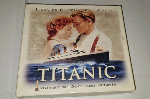 Titanic vhs video box edition - vhs,