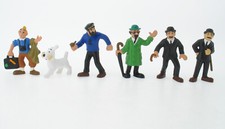 Schleich - Tim und Struppi komplette Serie Original - TINTIN Comic-Figuren 1985