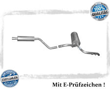 Auspuffanlage Audi A2 1.4 16V 55KW Bj.00-05 Auspuff Mitteltopf Endtopf