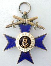 Orden, Bayern Merenti 1866 mit Schwertern, MVO                 (Art.6998)