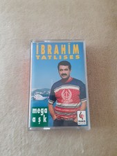 Ibrahim Tatlises - Mega Aşk MC  Kassette 1993 Türkische Musik, Arabeske Pop Folk