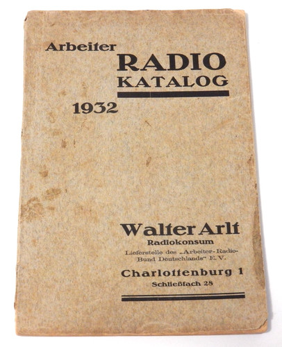 Arbeiter radiokatalog - arbeiter,
