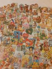 Glanzbilder, Oblaten, Scraps Konvolut verschiedener Hersteller und Alter