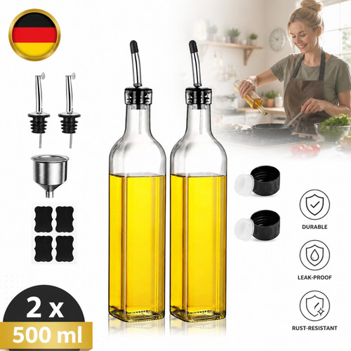 Tropffrei ölflasche 500ml - tropffrei,
