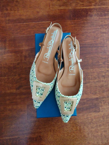Slingbacks grün renato - gr.39,
