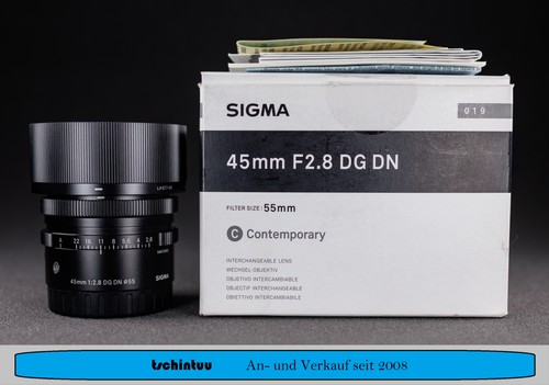 Sigma 45mm dn sony - 45mm, f2,8