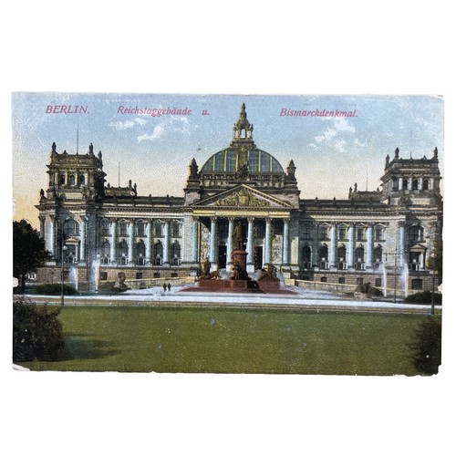 Ansichtskarte reichstag mit - ak,
