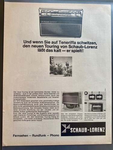 Schaub lorenz touring - schaub,